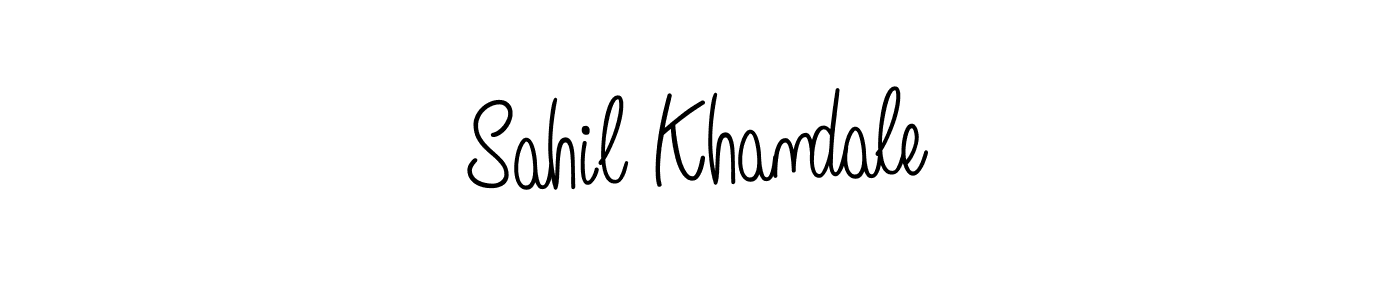 You can use this online signature creator to create a handwritten signature for the name Sahil Khandale. This is the best online autograph maker. Sahil Khandale signature style 5 images and pictures png