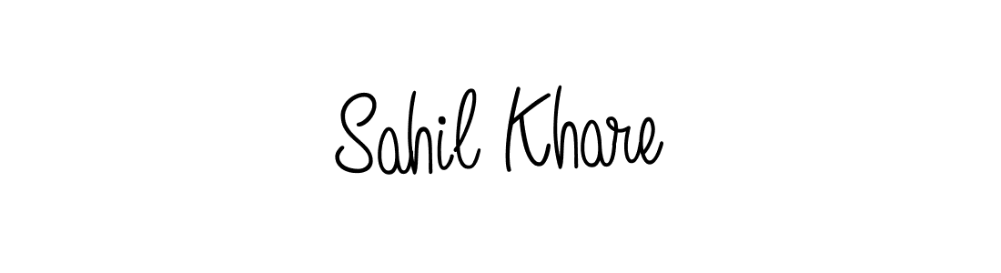 Create a beautiful signature design for name Sahil Khare. With this signature (Angelique-Rose-font-FFP) fonts, you can make a handwritten signature for free. Sahil Khare signature style 5 images and pictures png