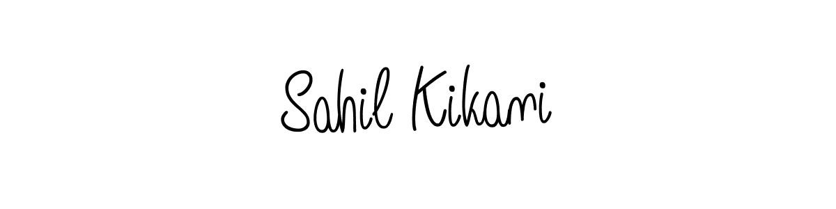 Best and Professional Signature Style for Sahil Kikani. Angelique-Rose-font-FFP Best Signature Style Collection. Sahil Kikani signature style 5 images and pictures png