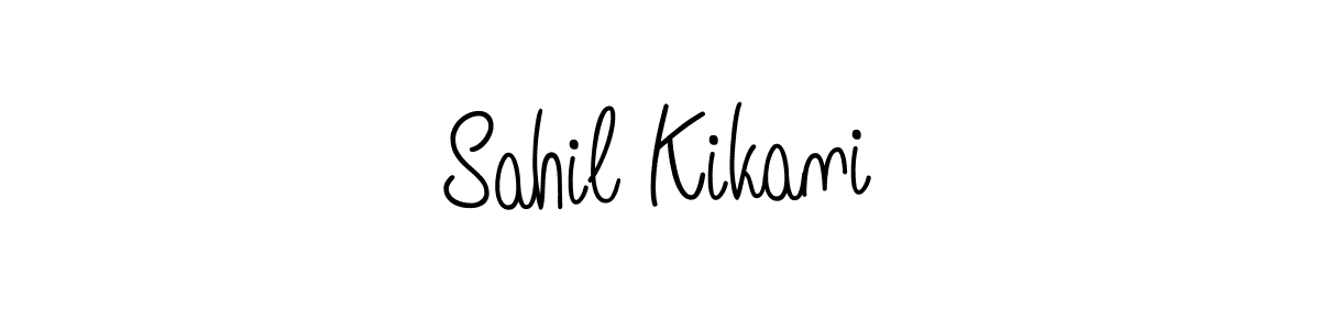 if you are searching for the best signature style for your name Sahil Kikani. so please give up your signature search. here we have designed multiple signature styles  using Angelique-Rose-font-FFP. Sahil Kikani signature style 5 images and pictures png