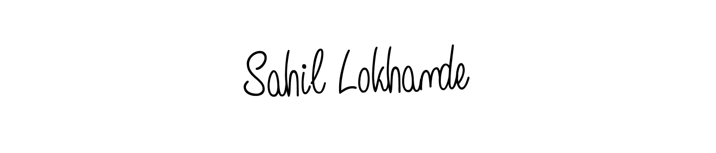 You can use this online signature creator to create a handwritten signature for the name Sahil Lokhande. This is the best online autograph maker. Sahil Lokhande signature style 5 images and pictures png