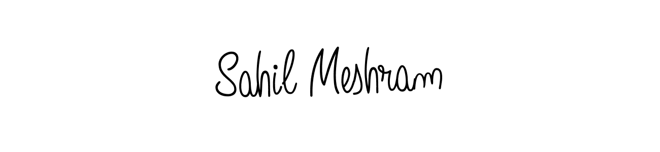 Once you've used our free online signature maker to create your best signature Angelique-Rose-font-FFP style, it's time to enjoy all of the benefits that Sahil Meshram name signing documents. Sahil Meshram signature style 5 images and pictures png