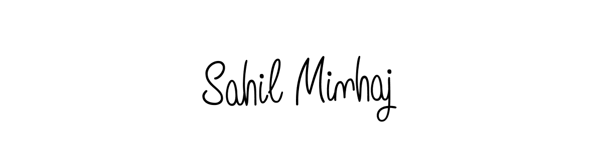 It looks lik you need a new signature style for name Sahil Minhaj. Design unique handwritten (Angelique-Rose-font-FFP) signature with our free signature maker in just a few clicks. Sahil Minhaj signature style 5 images and pictures png