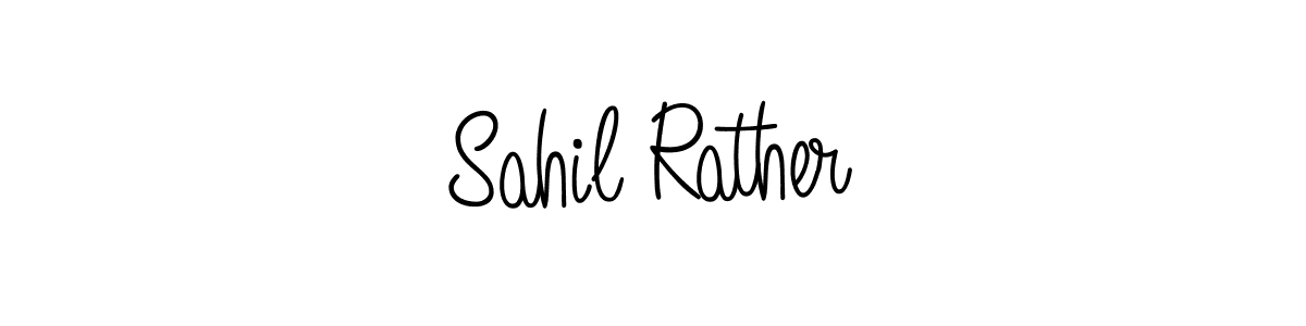 Create a beautiful signature design for name Sahil Rather. With this signature (Angelique-Rose-font-FFP) fonts, you can make a handwritten signature for free. Sahil Rather signature style 5 images and pictures png