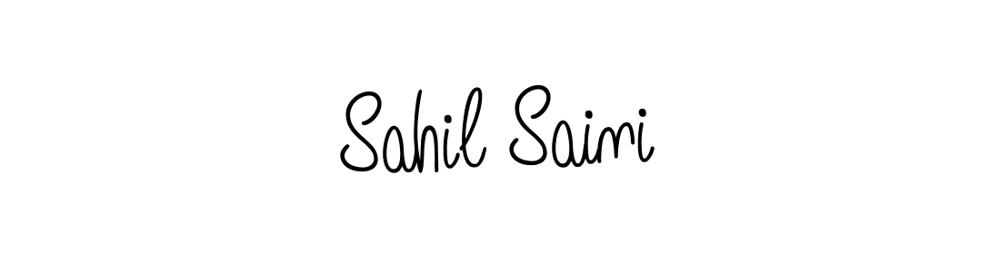 Check out images of Autograph of Sahil Saini name. Actor Sahil Saini Signature Style. Angelique-Rose-font-FFP is a professional sign style online. Sahil Saini signature style 5 images and pictures png