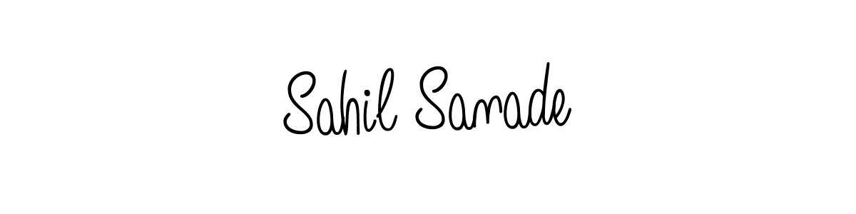 Make a beautiful signature design for name Sahil Sanade. Use this online signature maker to create a handwritten signature for free. Sahil Sanade signature style 5 images and pictures png