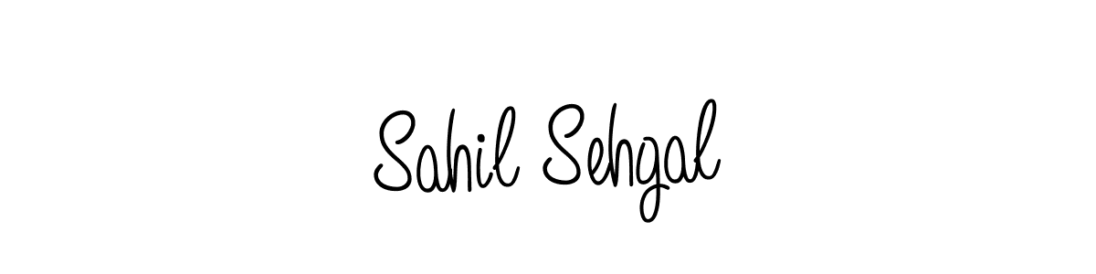 You should practise on your own different ways (Angelique-Rose-font-FFP) to write your name (Sahil Sehgal) in signature. don't let someone else do it for you. Sahil Sehgal signature style 5 images and pictures png