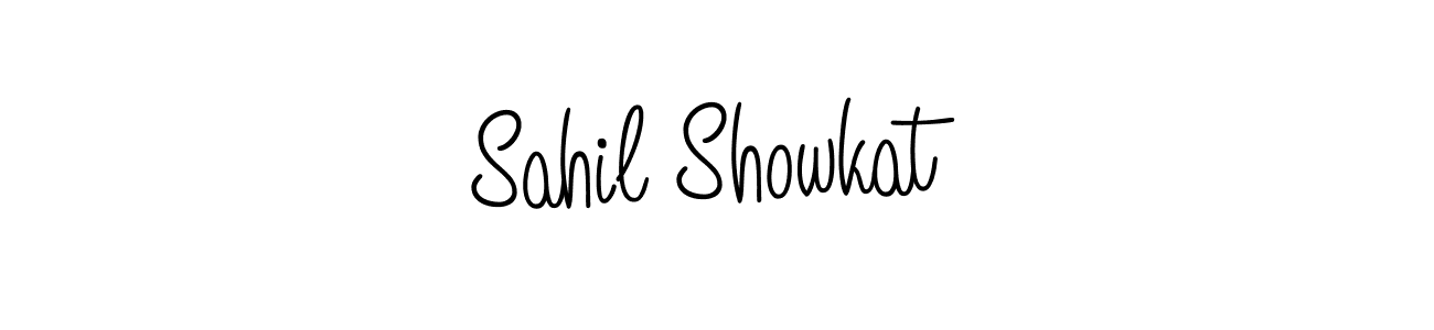 Make a beautiful signature design for name Sahil Showkat. Use this online signature maker to create a handwritten signature for free. Sahil Showkat signature style 5 images and pictures png