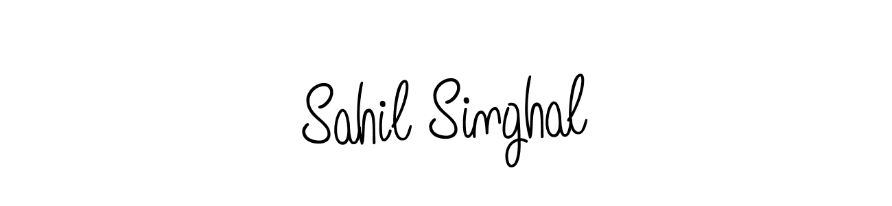 Best and Professional Signature Style for Sahil Singhal. Angelique-Rose-font-FFP Best Signature Style Collection. Sahil Singhal signature style 5 images and pictures png