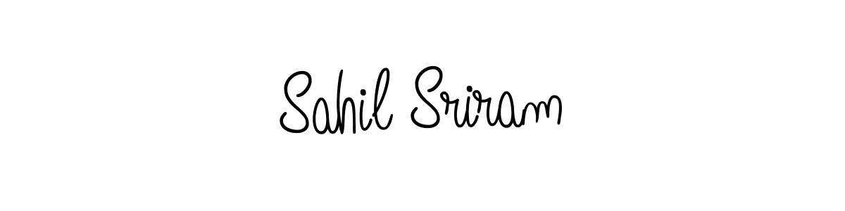 Check out images of Autograph of Sahil Sriram name. Actor Sahil Sriram Signature Style. Angelique-Rose-font-FFP is a professional sign style online. Sahil Sriram signature style 5 images and pictures png