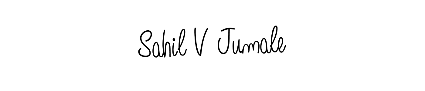 Make a beautiful signature design for name Sahil V Jumale. Use this online signature maker to create a handwritten signature for free. Sahil V Jumale signature style 5 images and pictures png