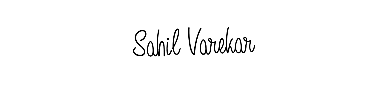 It looks lik you need a new signature style for name Sahil Varekar. Design unique handwritten (Angelique-Rose-font-FFP) signature with our free signature maker in just a few clicks. Sahil Varekar signature style 5 images and pictures png