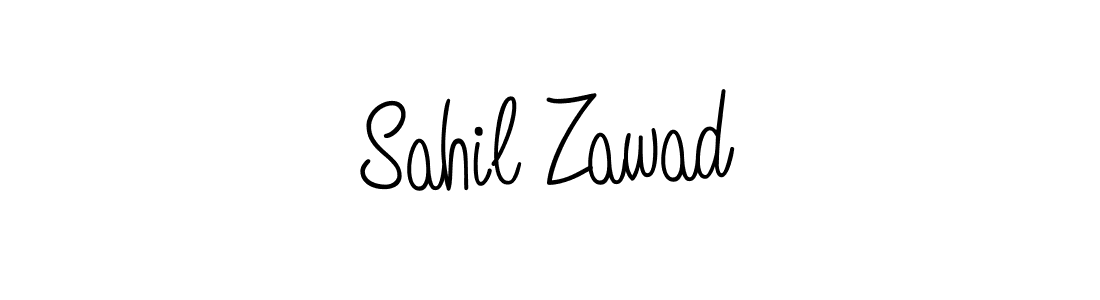 Also we have Sahil Zawad name is the best signature style. Create professional handwritten signature collection using Angelique-Rose-font-FFP autograph style. Sahil Zawad signature style 5 images and pictures png