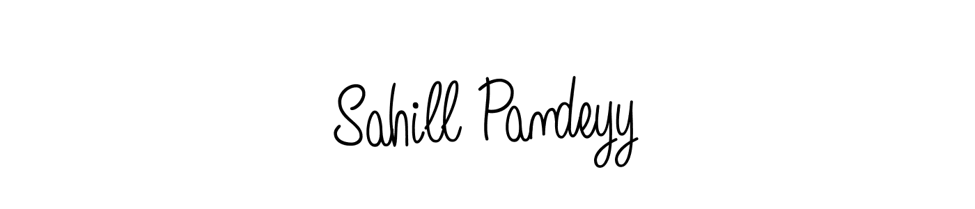 Best and Professional Signature Style for Sahill Pandeyy. Angelique-Rose-font-FFP Best Signature Style Collection. Sahill Pandeyy signature style 5 images and pictures png