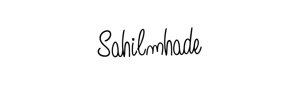 Also we have Sahilmhade name is the best signature style. Create professional handwritten signature collection using Angelique-Rose-font-FFP autograph style. Sahilmhade signature style 5 images and pictures png