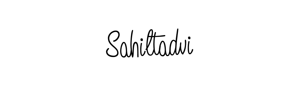 Sahiltadvi stylish signature style. Best Handwritten Sign (Angelique-Rose-font-FFP) for my name. Handwritten Signature Collection Ideas for my name Sahiltadvi. Sahiltadvi signature style 5 images and pictures png