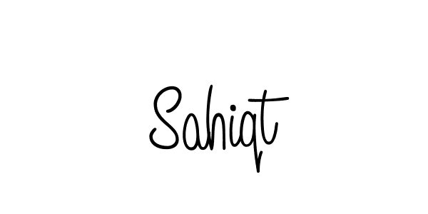 Make a beautiful signature design for name Sahiqt. With this signature (Angelique-Rose-font-FFP) style, you can create a handwritten signature for free. Sahiqt signature style 5 images and pictures png