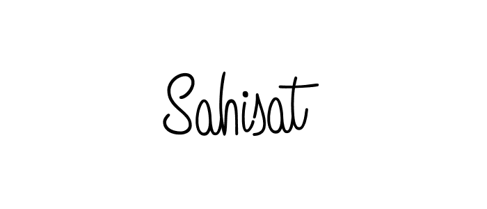 How to make Sahisat name signature. Use Angelique-Rose-font-FFP style for creating short signs online. This is the latest handwritten sign. Sahisat signature style 5 images and pictures png