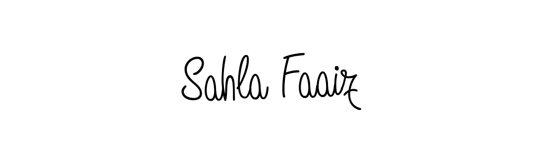 It looks lik you need a new signature style for name Sahla Faaiz. Design unique handwritten (Angelique-Rose-font-FFP) signature with our free signature maker in just a few clicks. Sahla Faaiz signature style 5 images and pictures png