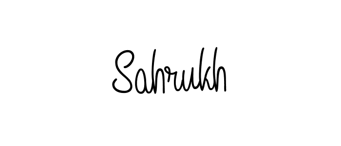 if you are searching for the best signature style for your name Sahrukh. so please give up your signature search. here we have designed multiple signature styles  using Angelique-Rose-font-FFP. Sahrukh signature style 5 images and pictures png