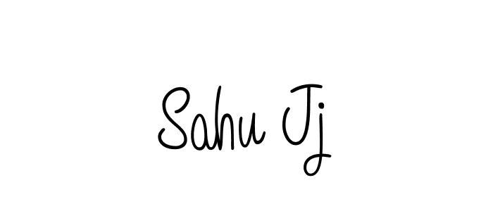 if you are searching for the best signature style for your name Sahu Jj. so please give up your signature search. here we have designed multiple signature styles  using Angelique-Rose-font-FFP. Sahu Jj signature style 5 images and pictures png