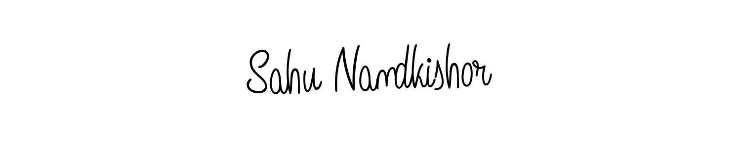 Make a beautiful signature design for name Sahu Nandkishor. Use this online signature maker to create a handwritten signature for free. Sahu Nandkishor signature style 5 images and pictures png