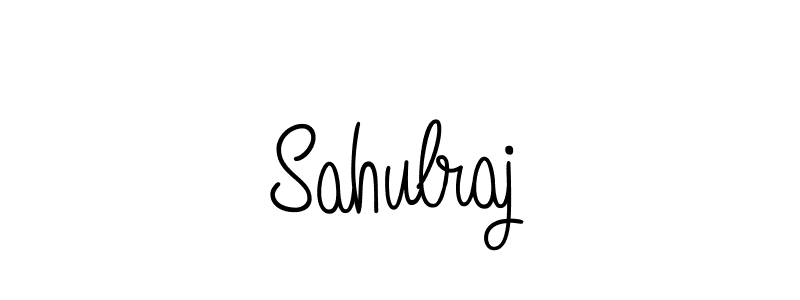 Use a signature maker to create a handwritten signature online. With this signature software, you can design (Angelique-Rose-font-FFP) your own signature for name Sahulraj. Sahulraj signature style 5 images and pictures png