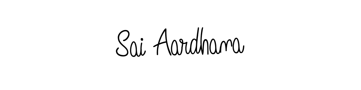 Once you've used our free online signature maker to create your best signature Angelique-Rose-font-FFP style, it's time to enjoy all of the benefits that Sai Aardhana name signing documents. Sai Aardhana signature style 5 images and pictures png