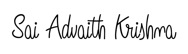Here are the top professional signature styles for the name Sai Advaith Krishna. These are the best autograph styles you can use for your name. Sai Advaith Krishna signature style 5 images and pictures png