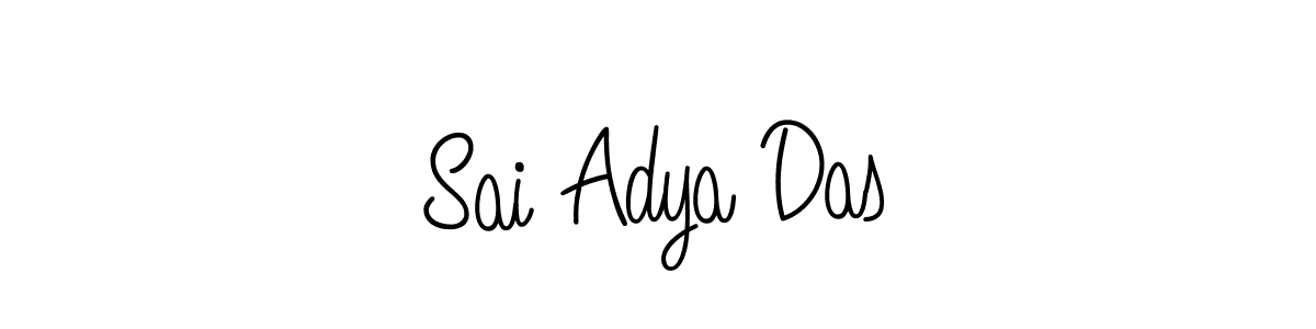 Make a short Sai Adya Das signature style. Manage your documents anywhere anytime using Angelique-Rose-font-FFP. Create and add eSignatures, submit forms, share and send files easily. Sai Adya Das signature style 5 images and pictures png