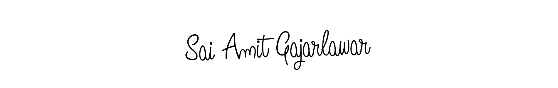 Also we have Sai Amit Gajarlawar name is the best signature style. Create professional handwritten signature collection using Angelique-Rose-font-FFP autograph style. Sai Amit Gajarlawar signature style 5 images and pictures png