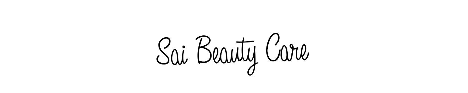 Use a signature maker to create a handwritten signature online. With this signature software, you can design (Angelique-Rose-font-FFP) your own signature for name Sai Beauty Care. Sai Beauty Care signature style 5 images and pictures png