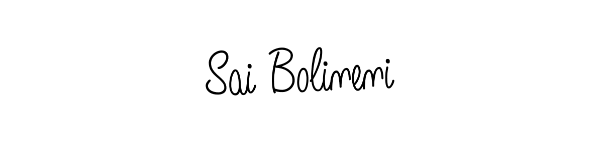 Make a beautiful signature design for name Sai Bolineni. Use this online signature maker to create a handwritten signature for free. Sai Bolineni signature style 5 images and pictures png