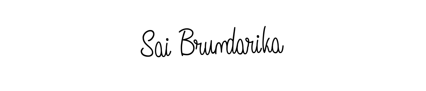 Make a beautiful signature design for name Sai Brundarika. Use this online signature maker to create a handwritten signature for free. Sai Brundarika signature style 5 images and pictures png