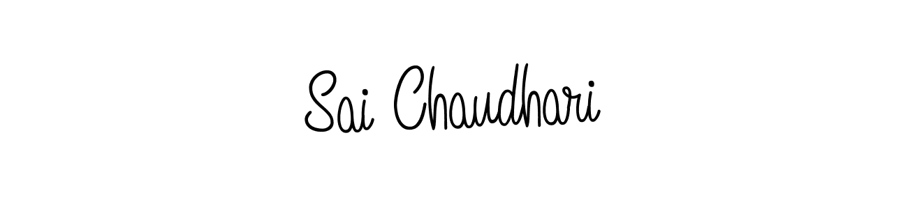 It looks lik you need a new signature style for name Sai Chaudhari. Design unique handwritten (Angelique-Rose-font-FFP) signature with our free signature maker in just a few clicks. Sai Chaudhari signature style 5 images and pictures png