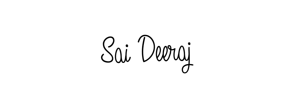 How to make Sai Deeraj name signature. Use Angelique-Rose-font-FFP style for creating short signs online. This is the latest handwritten sign. Sai Deeraj signature style 5 images and pictures png
