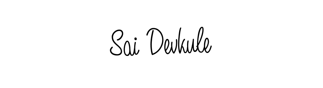 Also You can easily find your signature by using the search form. We will create Sai Devkule name handwritten signature images for you free of cost using Angelique-Rose-font-FFP sign style. Sai Devkule signature style 5 images and pictures png
