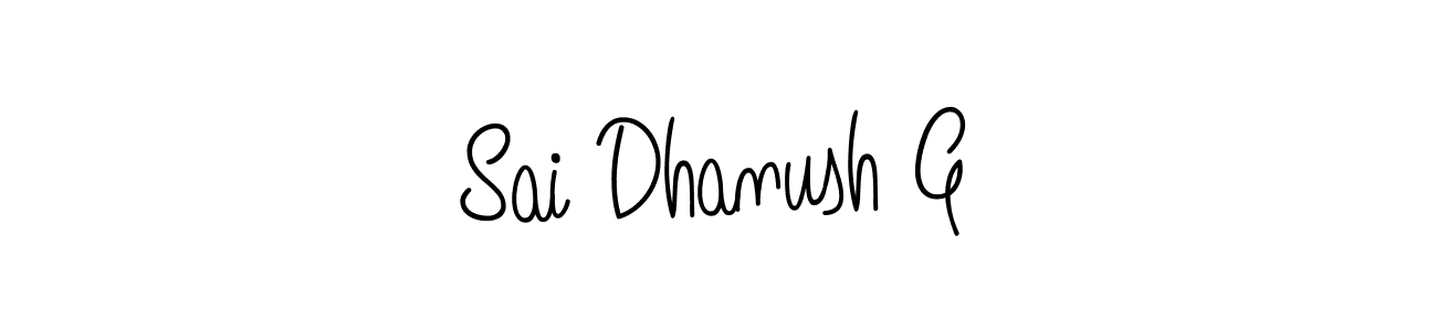 See photos of Sai Dhanush G official signature by Spectra . Check more albums & portfolios. Read reviews & check more about Angelique-Rose-font-FFP font. Sai Dhanush G signature style 5 images and pictures png