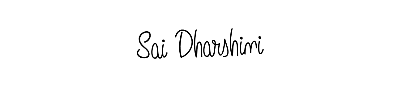 Sai Dharshini stylish signature style. Best Handwritten Sign (Angelique-Rose-font-FFP) for my name. Handwritten Signature Collection Ideas for my name Sai Dharshini. Sai Dharshini signature style 5 images and pictures png