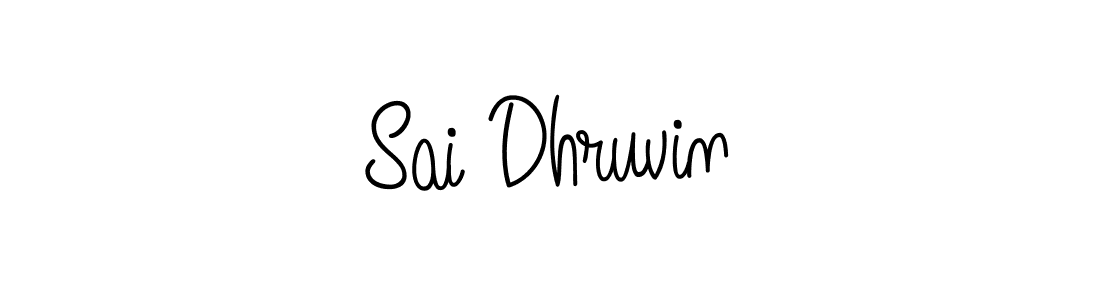 Create a beautiful signature design for name Sai Dhruvin. With this signature (Angelique-Rose-font-FFP) fonts, you can make a handwritten signature for free. Sai Dhruvin signature style 5 images and pictures png