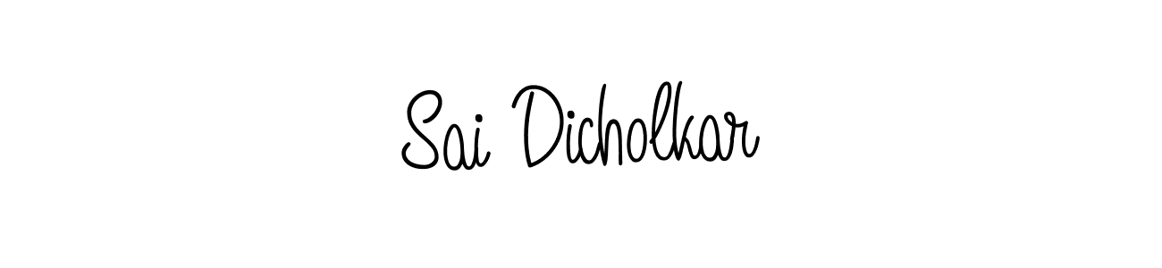 Best and Professional Signature Style for Sai Dicholkar. Angelique-Rose-font-FFP Best Signature Style Collection. Sai Dicholkar signature style 5 images and pictures png