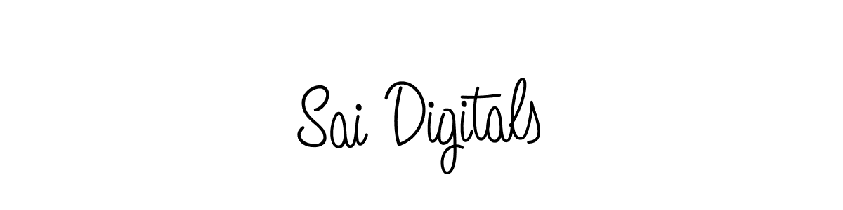 Design your own signature with our free online signature maker. With this signature software, you can create a handwritten (Angelique-Rose-font-FFP) signature for name Sai Digitals. Sai Digitals signature style 5 images and pictures png