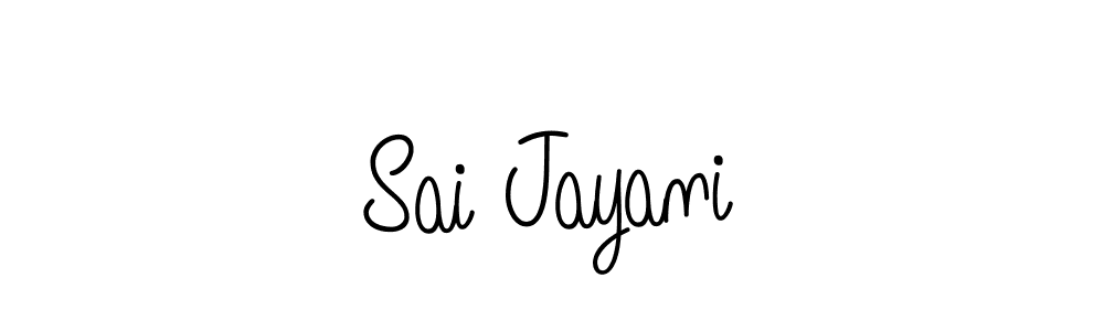 Check out images of Autograph of Sai Jayani name. Actor Sai Jayani Signature Style. Angelique-Rose-font-FFP is a professional sign style online. Sai Jayani signature style 5 images and pictures png