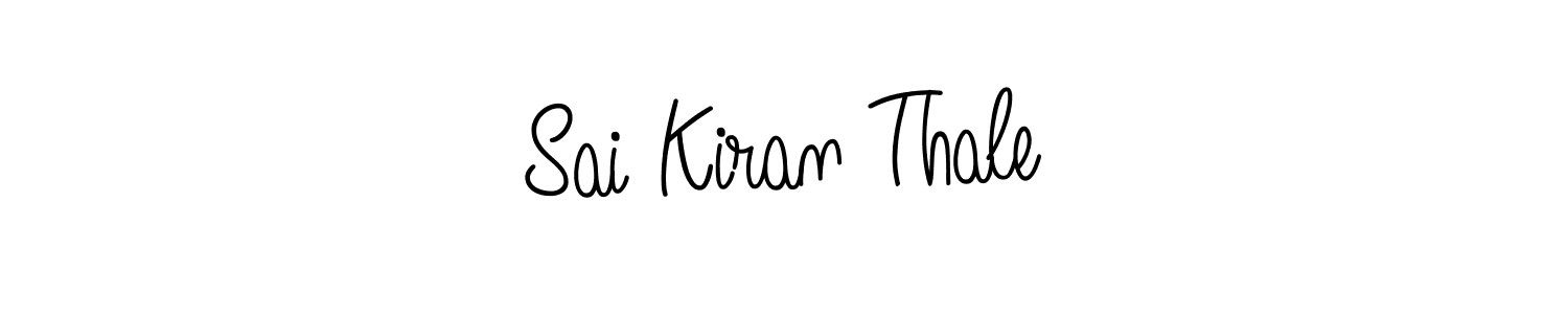 if you are searching for the best signature style for your name Sai Kiran Thale. so please give up your signature search. here we have designed multiple signature styles  using Angelique-Rose-font-FFP. Sai Kiran Thale signature style 5 images and pictures png