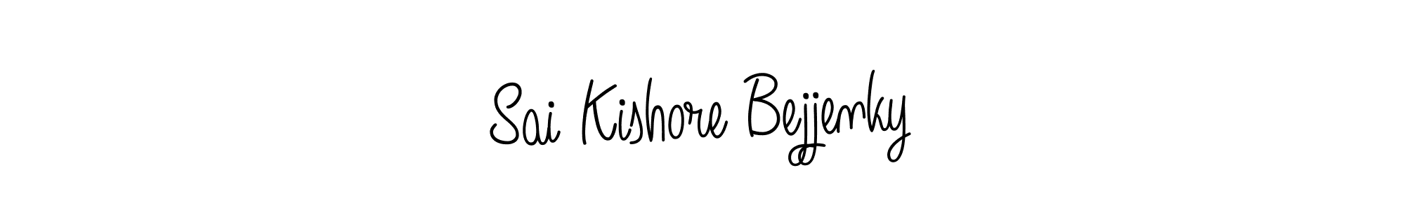 This is the best signature style for the Sai Kishore Bejjenky name. Also you like these signature font (Angelique-Rose-font-FFP). Mix name signature. Sai Kishore Bejjenky signature style 5 images and pictures png