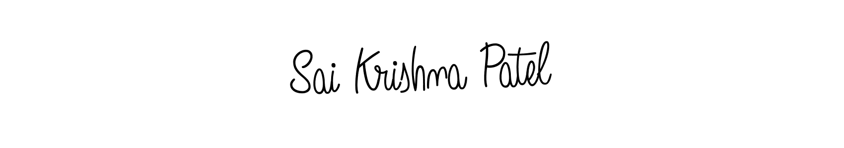 Similarly Angelique-Rose-font-FFP is the best handwritten signature design. Signature creator online .You can use it as an online autograph creator for name Sai Krishna Patel. Sai Krishna Patel signature style 5 images and pictures png