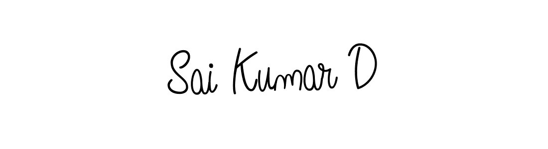 Also we have Sai Kumar D name is the best signature style. Create professional handwritten signature collection using Angelique-Rose-font-FFP autograph style. Sai Kumar D signature style 5 images and pictures png