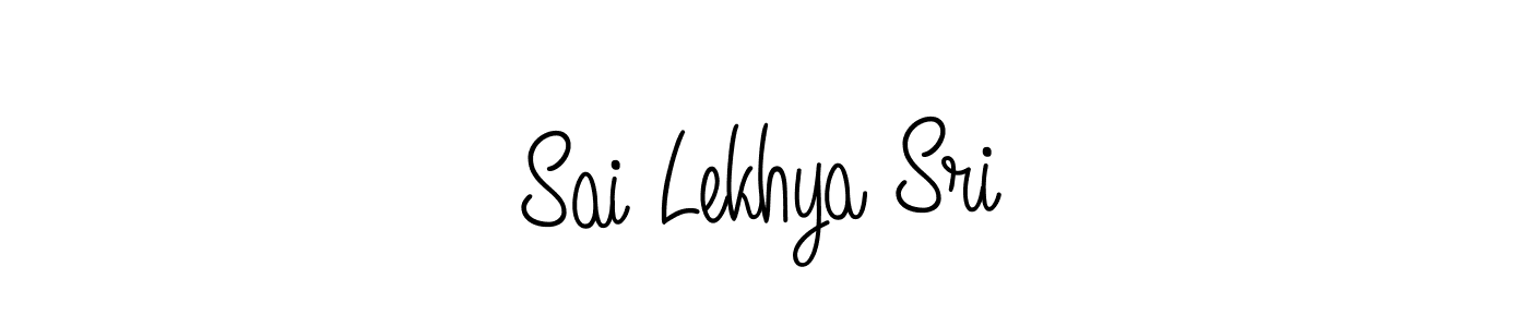 Angelique-Rose-font-FFP is a professional signature style that is perfect for those who want to add a touch of class to their signature. It is also a great choice for those who want to make their signature more unique. Get Sai Lekhya Sri name to fancy signature for free. Sai Lekhya Sri signature style 5 images and pictures png