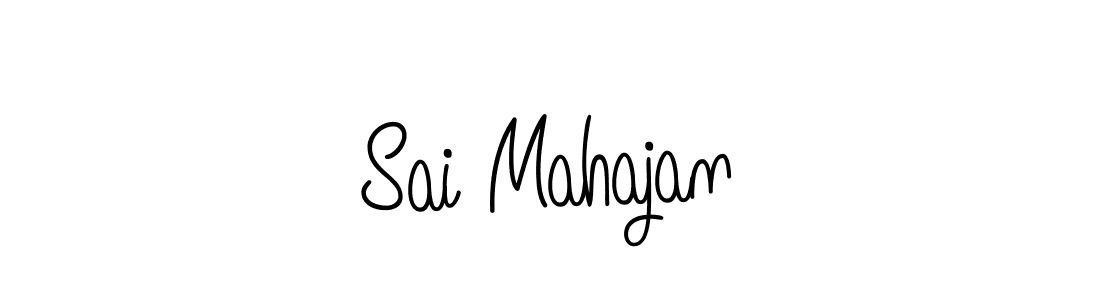 Check out images of Autograph of Sai Mahajan name. Actor Sai Mahajan Signature Style. Angelique-Rose-font-FFP is a professional sign style online. Sai Mahajan signature style 5 images and pictures png