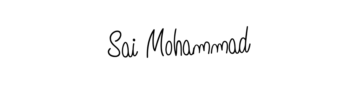 Check out images of Autograph of Sai Mohammad name. Actor Sai Mohammad Signature Style. Angelique-Rose-font-FFP is a professional sign style online. Sai Mohammad signature style 5 images and pictures png